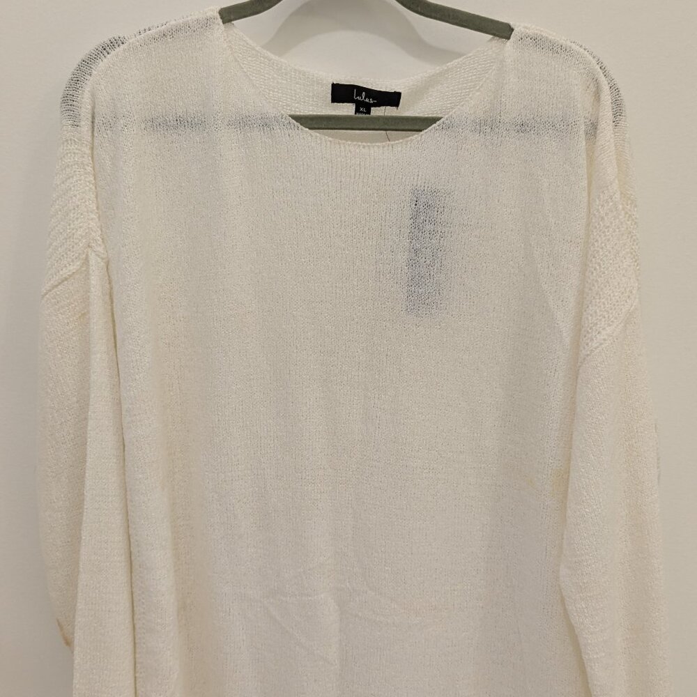 Lulu's Loose Knit Sweater in Ivory